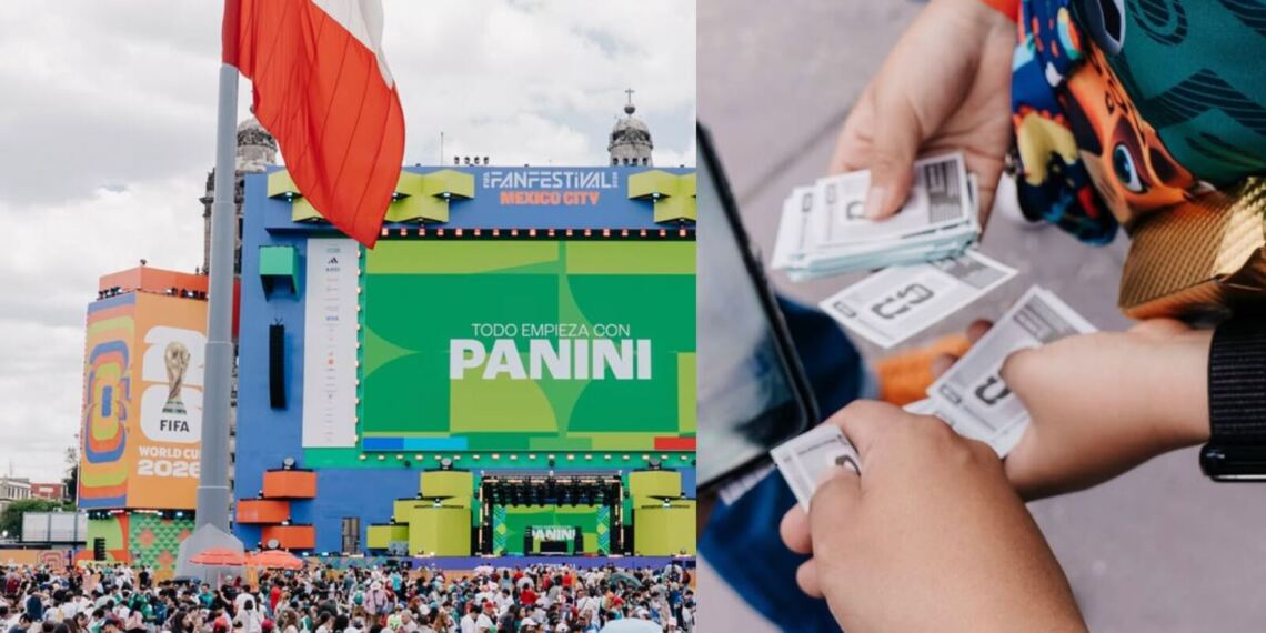 FIFA Fan Fest de la Ciudad de México rompe el récord del intercambio de estampas más grande del mundo