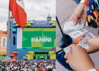 FIFA Fan Fest de la Ciudad de México rompe el récord del intercambio de estampas más grande del mundo