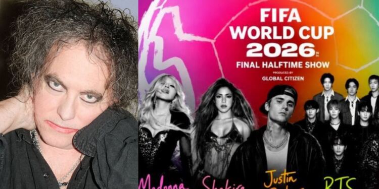 Robert Smith arremete contra el show de medio tiempo del Mundial 2026