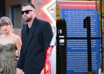 ¿Habrá película? Un aviso de rodaje desata rumores sobre la boda de Taylor Swift y Travis Kelce
