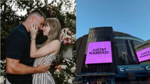 ¡Taylor Swift y Travis Kelce ya son esposos! Madison Square Garden confirman el "sí, acepto"