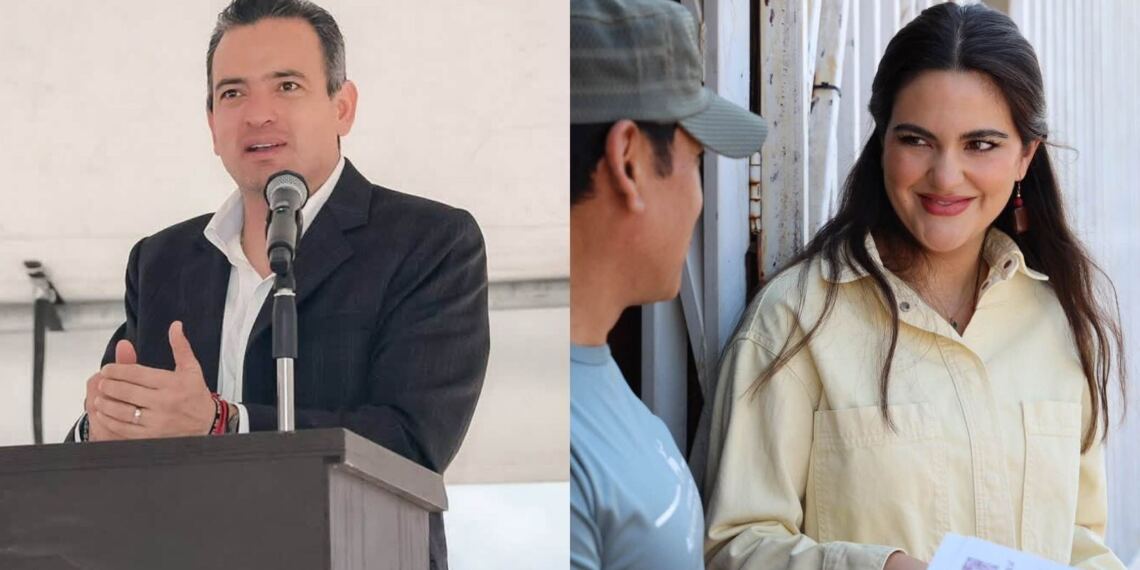 Andrea Chávez y Marco Bonilla