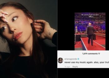 Ariana Grande enfrenta al equipo de Trump por usar ‘we can’t be friends’ en un TikTok anti-trans
