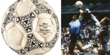 El balón de la “Mano de Dios” de Maradona se vende por 3.35 millones de dólares