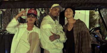 J-Hope y Namjoon de BTS reciben críticas por asistir a concierto de Chris Brown y tomarse una foto con él
