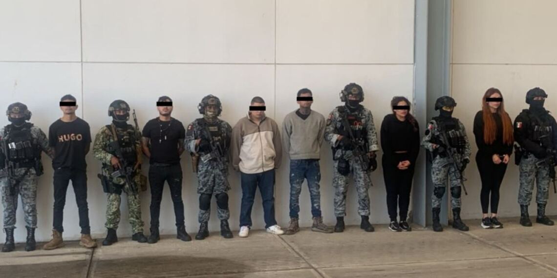 CJNG detenidos en Michoacán