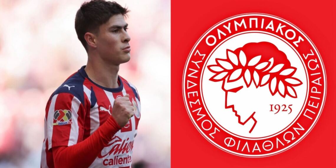 ¿Se va la Hormiga? Olympiakos busca el fichaje de Armando González y ya negocia con Chivas