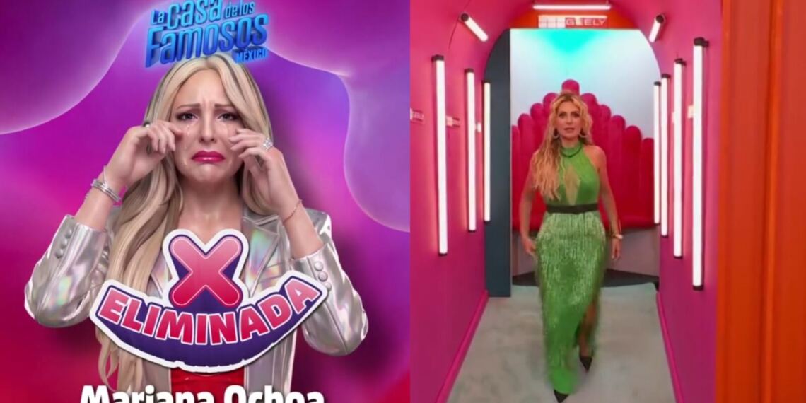 Mariana Ochoa se convierte en la primera eliminada de La Casa de los Famosos México 2026