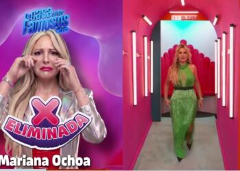 Mariana Ochoa se convierte en la primera eliminada de La Casa de los Famosos México 2026