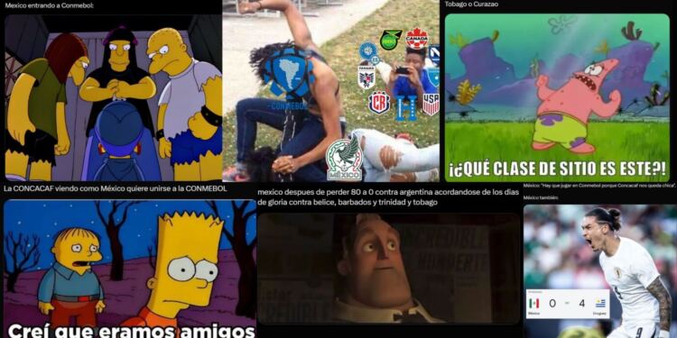 Los mejores memes de los rumores de México a Conmebol