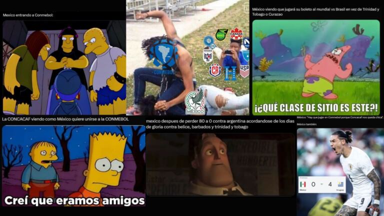 Los mejores memes de los rumores de México a Conmebol