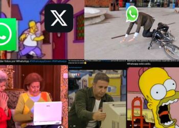 Los mejores memes que dejó la caída de WhatsApp