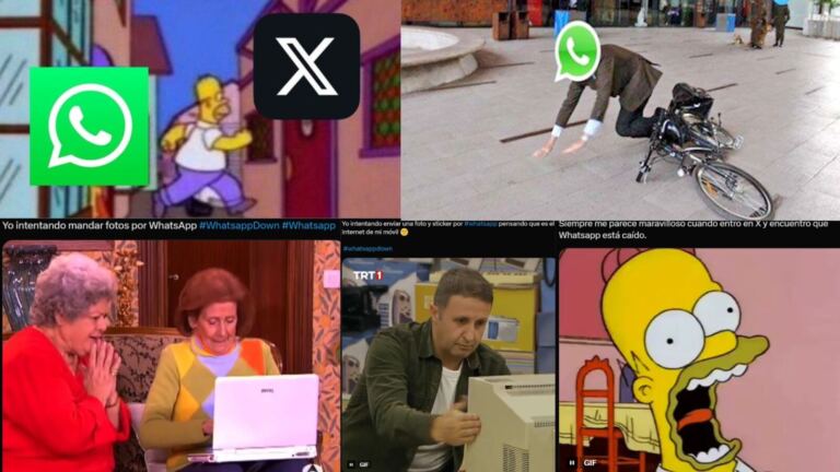 Los mejores memes que dejó la caída de WhatsApp