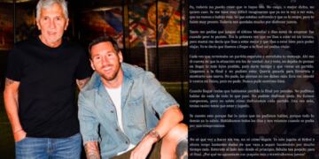 La desgarradora carta de Messi a su padre: “No sé cómo seguir”
