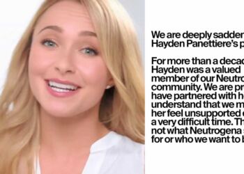 Neutrogena responde a la polémica relacionada con Hayden Panettiere: “entendemos que la hicimos sentir desamparada”