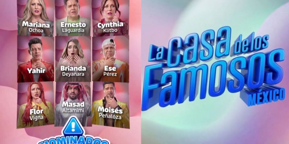 ¿Quiénes son los nominados de la cuarta semana de La Casa de los Famosos México 2026?