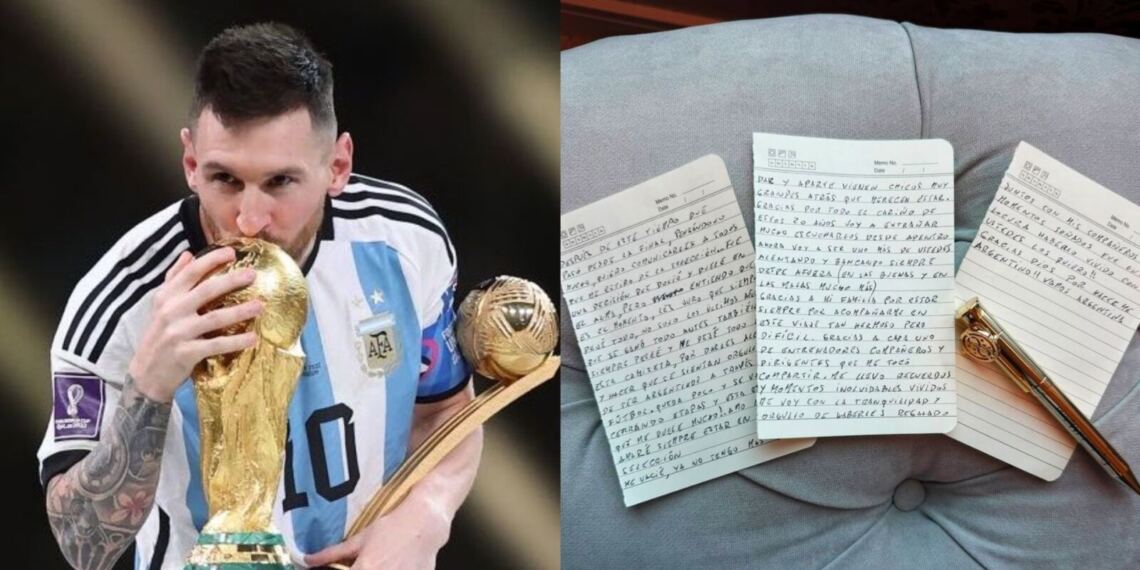 ¡El fin de una era! Lionel Messi anuncia su retiro de la Selección de Argentina: "Fue una decisión que dolió"