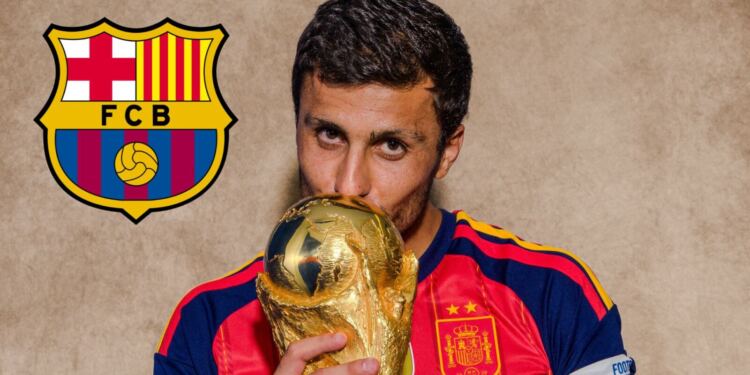 ¿Rodri al Barcelona?, el club catalán ya negocia el fichaje del Balón de Oro