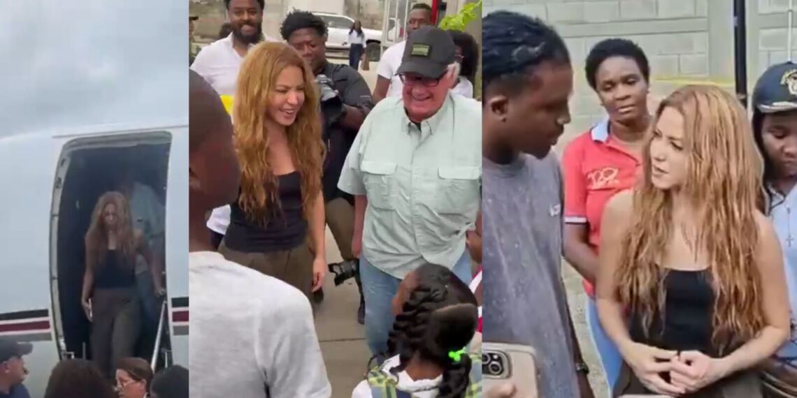 Shakira llega a Chocó junto a Howard Buffett para apoyar a comunidades afectadas por el terremoto