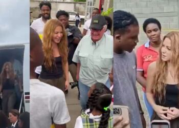 Shakira llega a Chocó junto a Howard Buffett para apoyar a comunidades afectadas por el terremoto