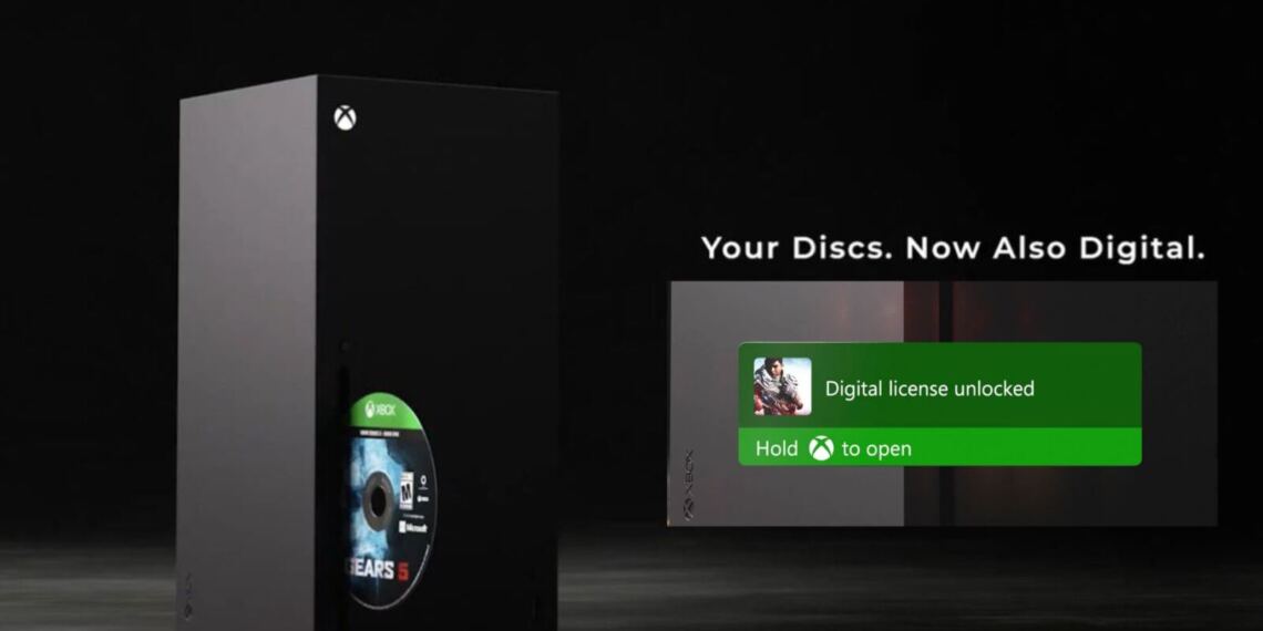 Xbox permitirá convertir tu juego físico en una versión digital con su nueva función