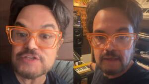 Aleks Syntek se compara con otros "locos" de la historia durante transmisión en vivo