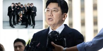 Policía surcoreana pide acusación formal contra Bang Si-hyuk, fundador de HYBE, empresa detrás de BTS