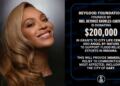 Beyoncé dona 200 mil dólares para apoyar a víctimas de las inundaciones en Indiana
