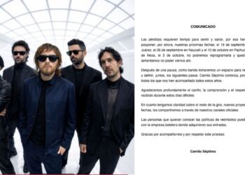 Camilo Séptimo pospone conciertos y cancela una fecha tras la muerte de Honas, confirman que la banda continúa