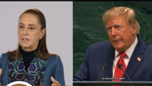 Claudia Sheinbaum y Donald Trump