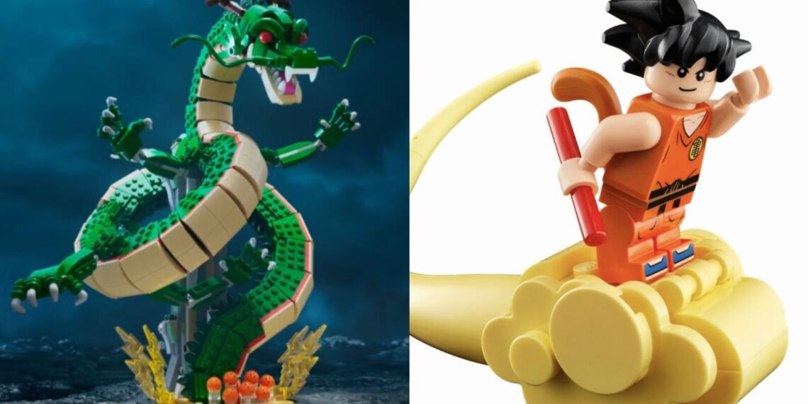 LEGO revela su primer set de Dragon Ball con Goku y Shenron