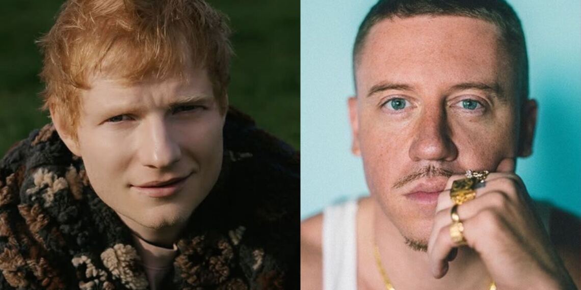 Macklemore asegura que Ed Sheeran lo sacó de su gira por sus comentarios en apoyo a Palestina