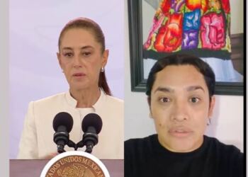 Elvis Guerra y Claudia Sheinbaum