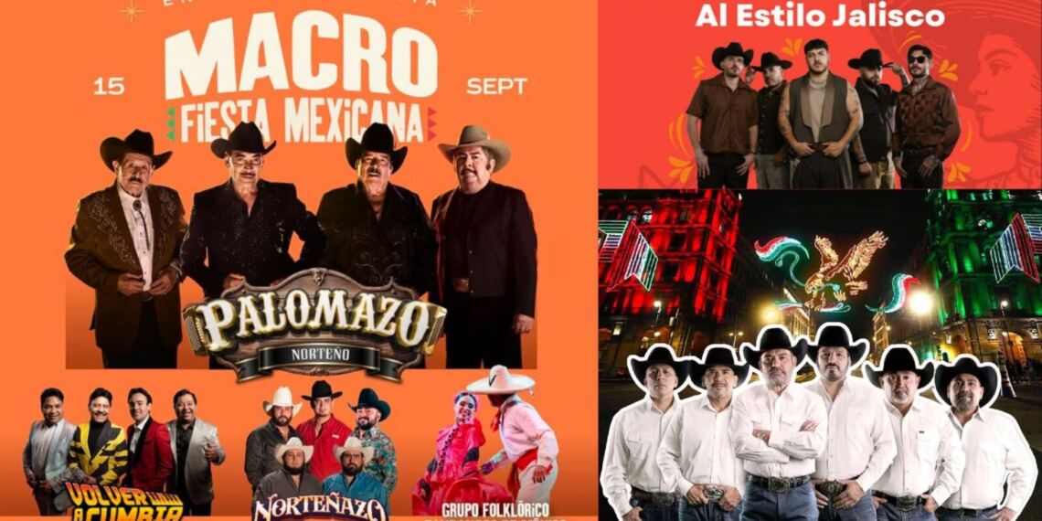 Así celebrarán el Grito de Independencia en CDMX, Monterrey y Guadalajara