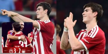 Armando González ‘La Hormiga’ marca doblete con Olympiakos