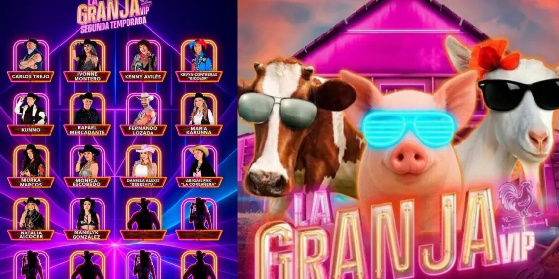 ¿Quiénes son todos los participantes de La Granja VIP 2026? Conoce al elenco completo