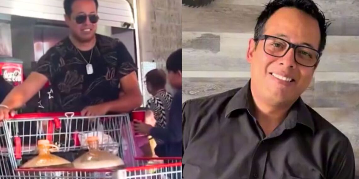 “Lord Refill” rompe el silencio y explica por qué llenó dos garrafones de refresco en Costco