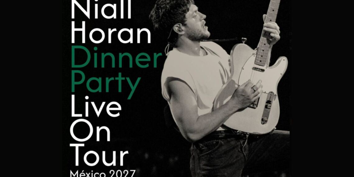 Niall Horan regresa a México en 2027 con dos conciertos; conoce las ciudades que visitará