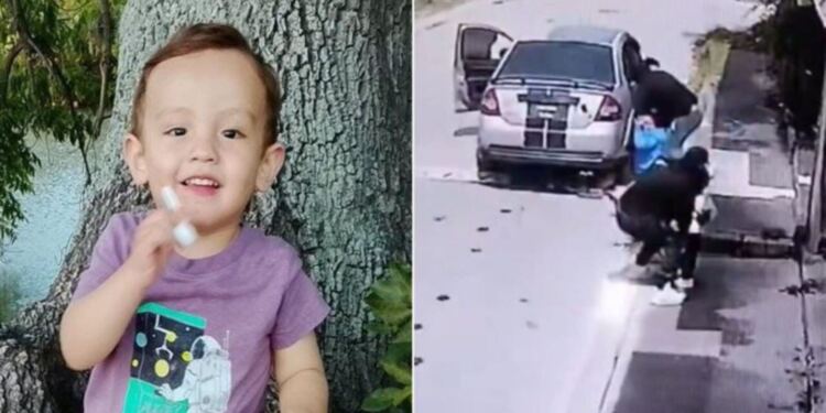 Dastan Chavarría Martínez, un niño de apenas 2 años, fue arrebatado por la fuerza de los brazos de su madre en el fraccionamiento Misiones de San Francisco, en el municipio de Coronango, Puebla