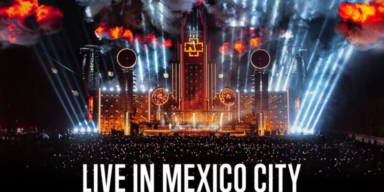 Rammstein llegará a salas de cine con su concierto grabado en la Ciudad de México
