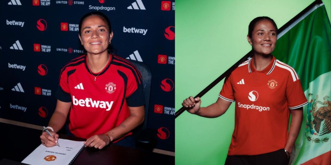 Rebeca Bernal hace historia: es nueva jugadora del Manchester United Femenil