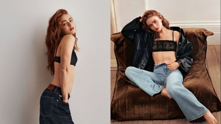 Sadie Sink se convierte en la nueva imagen de Calvin Klein y sorprende con su campaña de otoño