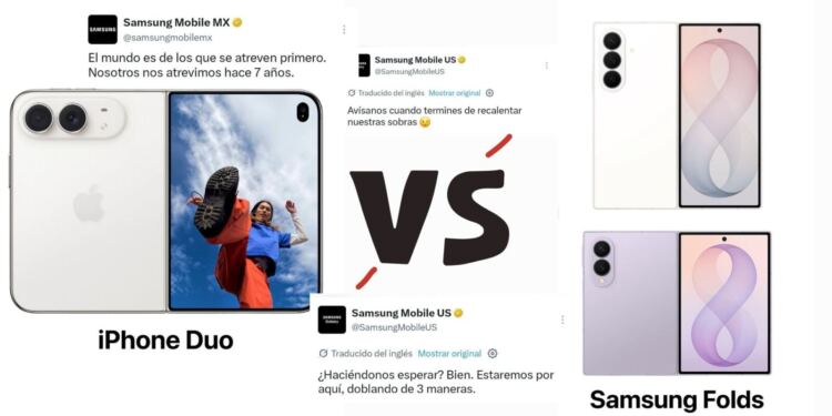 Samsung arremete contra Apple por Iphone Duo: “Avísanos cuando termines de recalentar nuestras sobras”