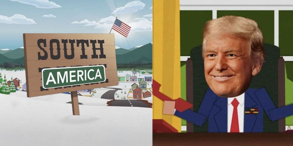 ‘South Park’ cambia de nombre a ‘South America’ y vuelve a burlarse de Donald Trump
