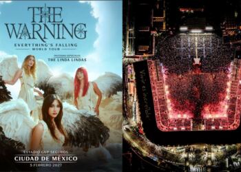 The Warning anuncia su primer concierto en el Estadio GNP Seguros