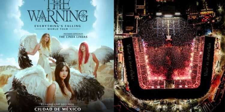 The Warning anuncia su primer concierto en el Estadio GNP Seguros