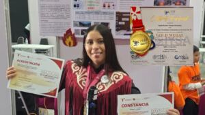 ¿Quién es Ángela Karime Venegas Hernández? La estudiante mexicana que ganó oro en Indonesia por un extintor acústico