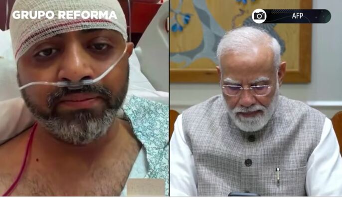 Smit Machchhar a Narendra Modi