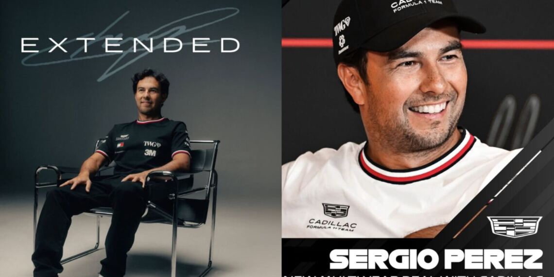 ¡Hay Checo para rato! Cadillac renueva a Sergio Pérez hasta 2029