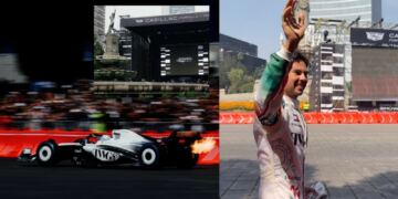 ¡Checo Pérez enloquece Reforma! Donas, humo y una fiesta con sus fans en el Show Run de Cadillac